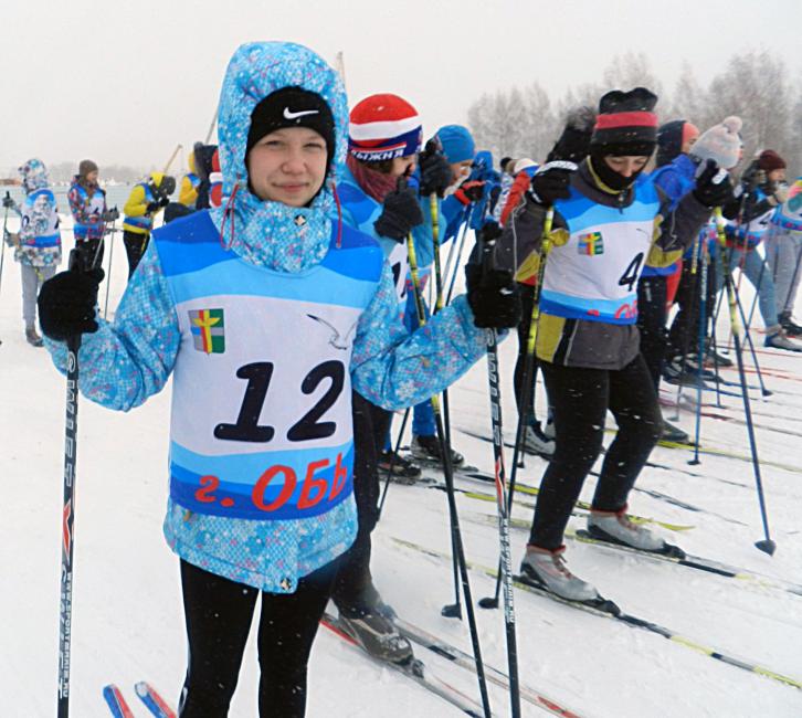 Сильный мороз внёс изменения в обской этап "Лыжни России"