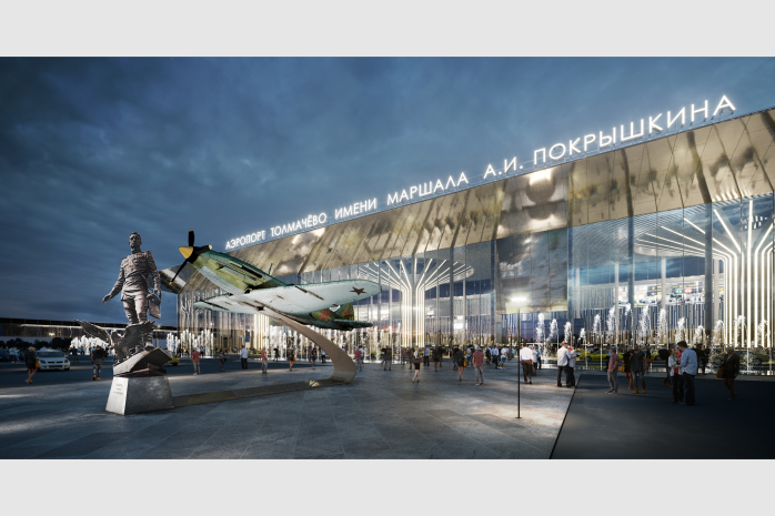 Реконструкция аэропорта «Толмачёво» идёт согласно графику