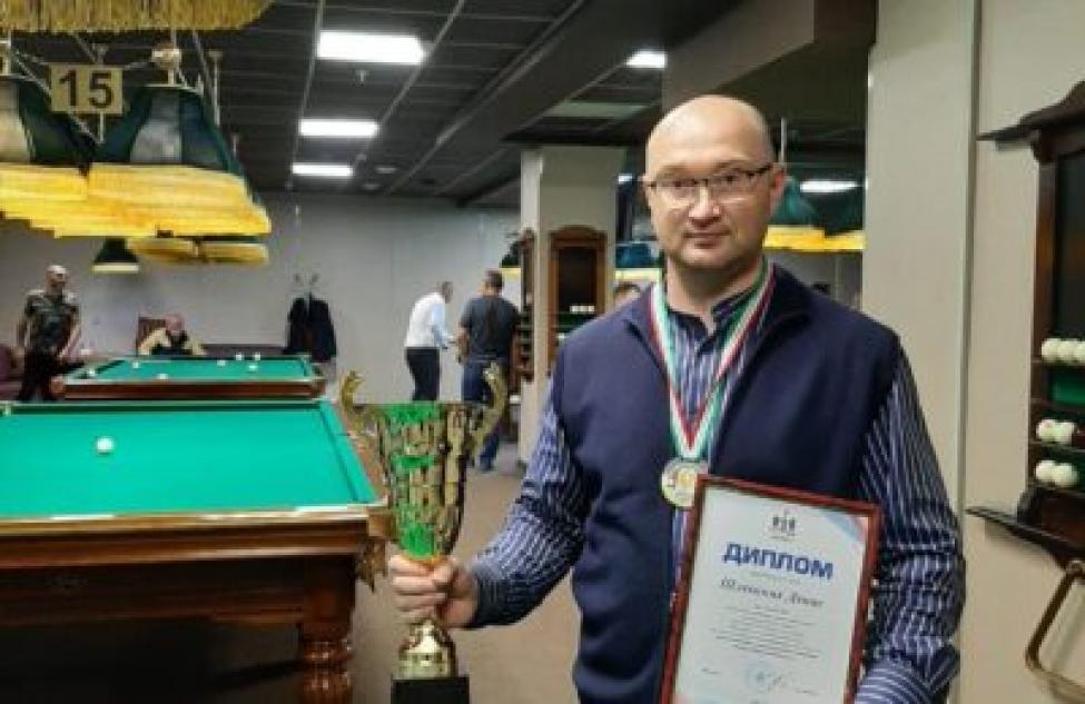 Обчанин стал вице-чемпионом кубка Губернатора по бильярдному спорту