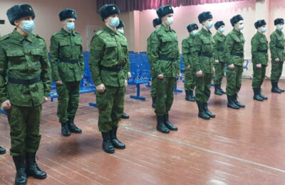 В Президентский полк вновь отправятся служить призывники из Новосибирской области