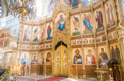 Расписание богослужений в храме Новосибирской духовной семинарии 9 — 15 мая 2022