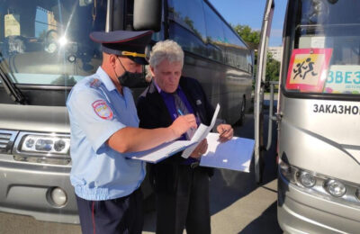 Полиция начала массово проверять автобусы в Новосибирской области