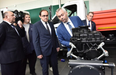 Современные автомастерские открылись в новосибирском колледже автосервиса и дорожного хозяйства