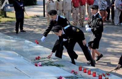 Обчане почтили память жертв трагедии в Беслане