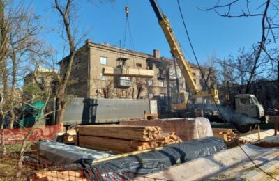 Специалисты из Новосибирской области восстановили 12 домов в Мариуполе