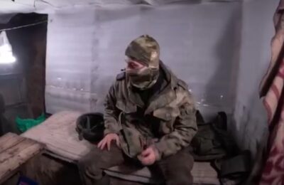 Мобилизованные из Новосибирской области записали видео из землянки в зоне проведения спецоперации