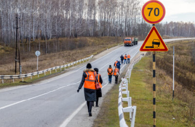 Дороги без контроля не построить: меньше замечаний стали выявлять при возведении дорог в Новосибирской области