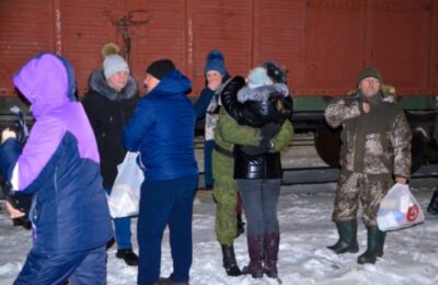 На спецоперацию уехала последняя партия мобилизованных из Новосибирской области