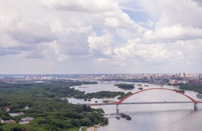 Проект огромного парка «Усть-Тула» вдоль берега реки Оби одобрен в правительстве Новосибирской области