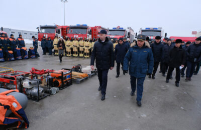 Готовность к противопаводковому и пожароопасному сезону проверил губернатор Андрей Травников
