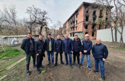 Глава города Оби Павел Буковинин с рабочим визитом посетил Донбасс