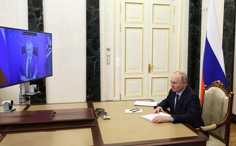Владимир Путин одобрил участие Андрея Травникова в выборах губернатора Новосибирской области
