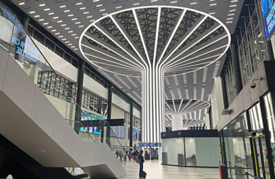 Капсульный отель и Duty Free разместят в новом терминале аэропорта «Толмачёво»