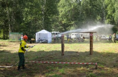 Лучшего лесного пожарного выбрали выбрали на Всероссийском конкурсе в Новосибирской области