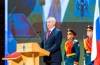 Инаугурация Андрея Травникова состоялась в Новосибирске 15 сентября