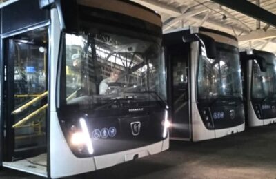 В Новосибирскую область прибудут 206 новых автобусов благодаря казначейскому кредиту