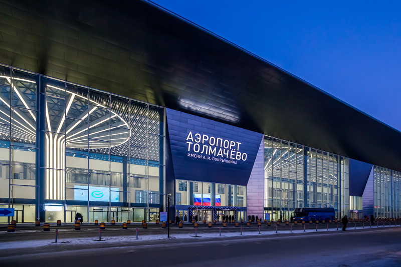 Аэропорт новосибирска имени. Аэропорт Новосибирск 2023. Новый аэропорт в Новосибирске. Новый терминал Толмачево Новосибирск. Новосибирск аэропорт терминал а.