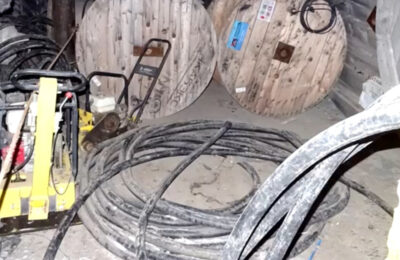 Сибиряки украли кабели на полмиллиона рядом с аэропортом «Толмачёво»