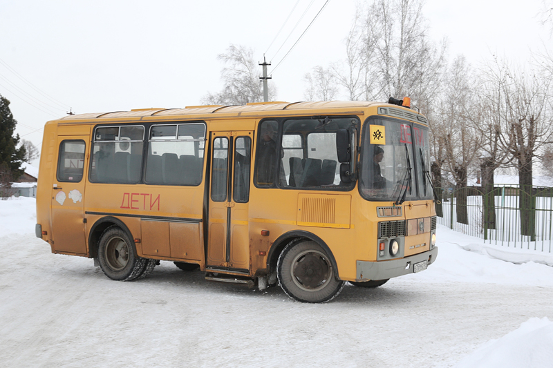 Школьные автобусы приедут в Новосибирскую область