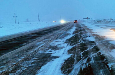 Движение на трассе «Иртыш» в Новосибирской области вновь перекрыто из-за бурана