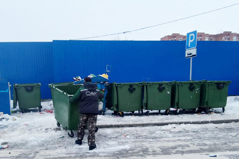 На вывоз мусора стали меньше жаловаться жители Новосибирской области