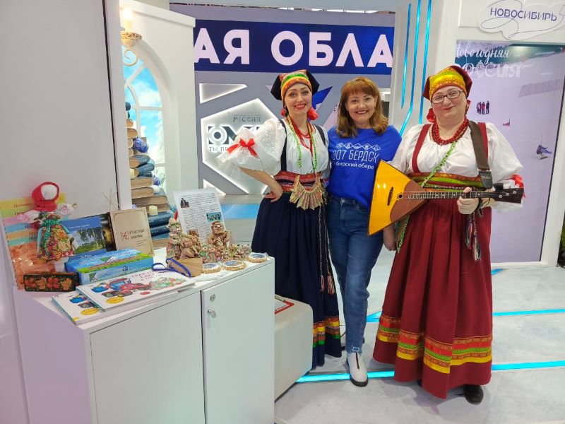 Старейший город Новосибирской области: Бердск представил свою культуру на выставке «Россия»