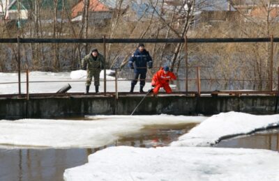 Для защиты дорог от паводка специалисты очистят почти 7300 водопропускных труб в Новосибирской области