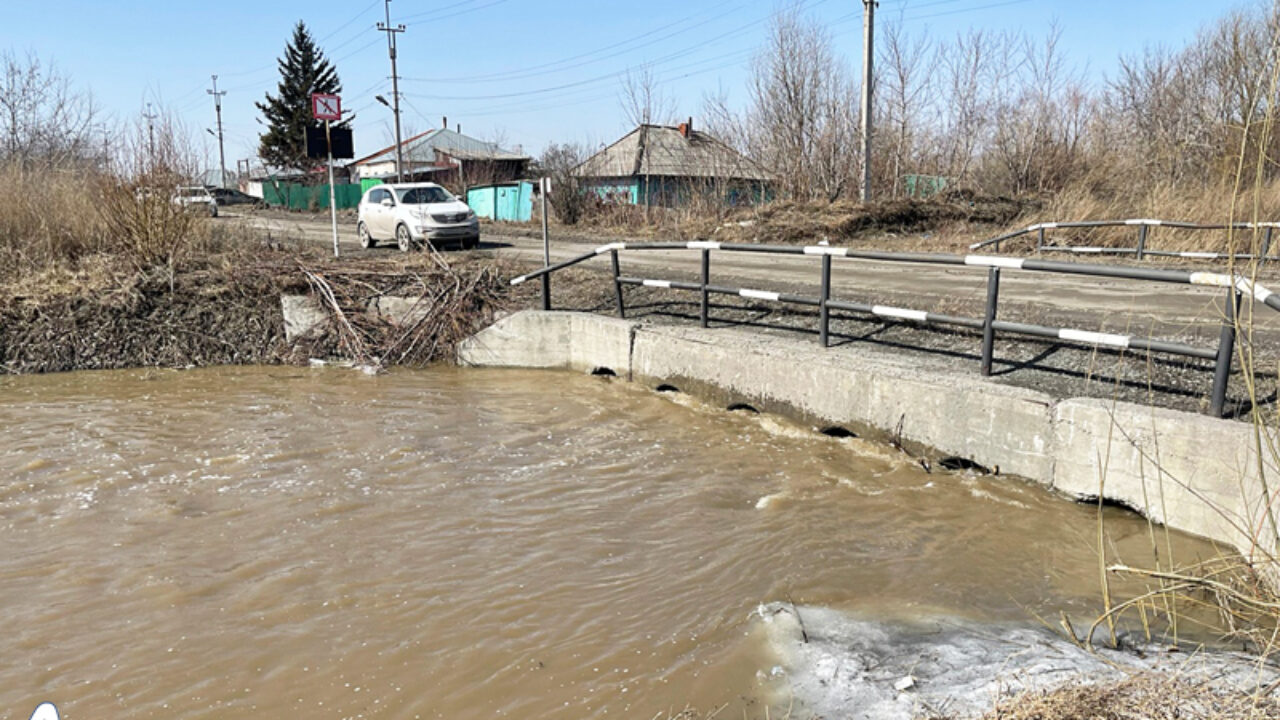 За уровнем воды в реке Власихе на территории Оби следят специалисты -  Аэро-Сити