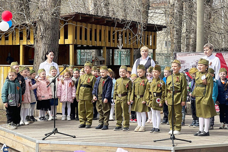 Мероприятия в честь Дня Победы-2024 стартовали в Оби под Новосибирском