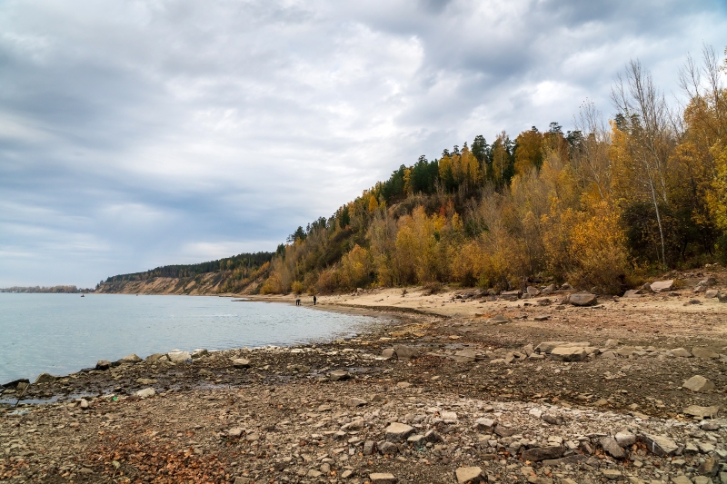 Новосибирские спасатели сообщили о резком понижении уровня воды в Обском море