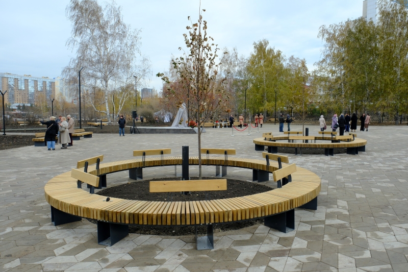 В Новосибирске открылся новый парк имени Юрия Фёдоровича Бугакова