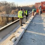 Движение по мосту через Иню восстановят в скором времени в Новосибирске