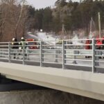 Новый мост через Ельцовку 2 открыл движение для автомобилей и пешеходов