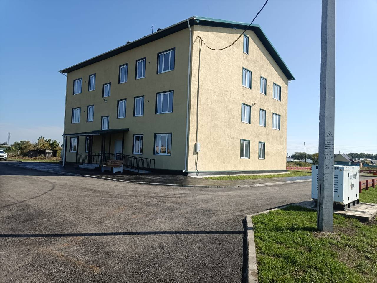 Новый жилой дом для льготных категорий построили в Баганском районе