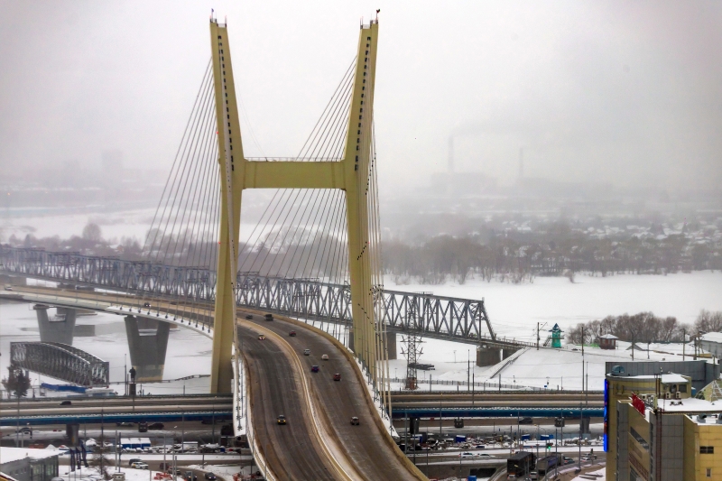 По новому мосту в Новосибирске планируют запустить троллейбусы для жителей Ипподромской