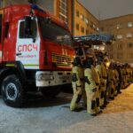 Одиннадцать новых пожарных автомобилей передали спасателям Новосибирской области