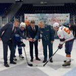 Хоккейный турнир в честь 35-летия МЧС начался в Новосибирской области