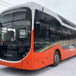 В Новосибирске началась обкатка первого троллейбуса «Синара» с автономным ходом