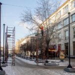 Пешеходную зону улицы Ленина освободят от праздничных огней к 11 февраля