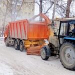 Прошлогодний рекорд по вывозу снега с улиц установили в городе Обь