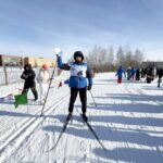 «Лыжня России» в Оби объединила более 200 жителей и гостей города