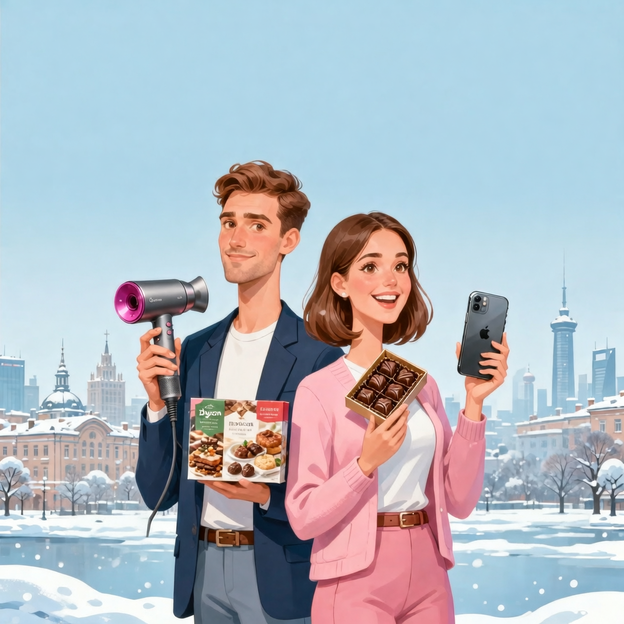 Фены и шоколад: маркетплейс раскрыл предпочтения сибирячек к 8 Марта