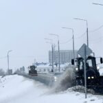 Более 33 тысяч кубометров снега вывезли с улиц города Обь за зимний сезон