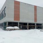 Школу на 550 мест возводят в поселке Кудряшовский по госпрограмме
