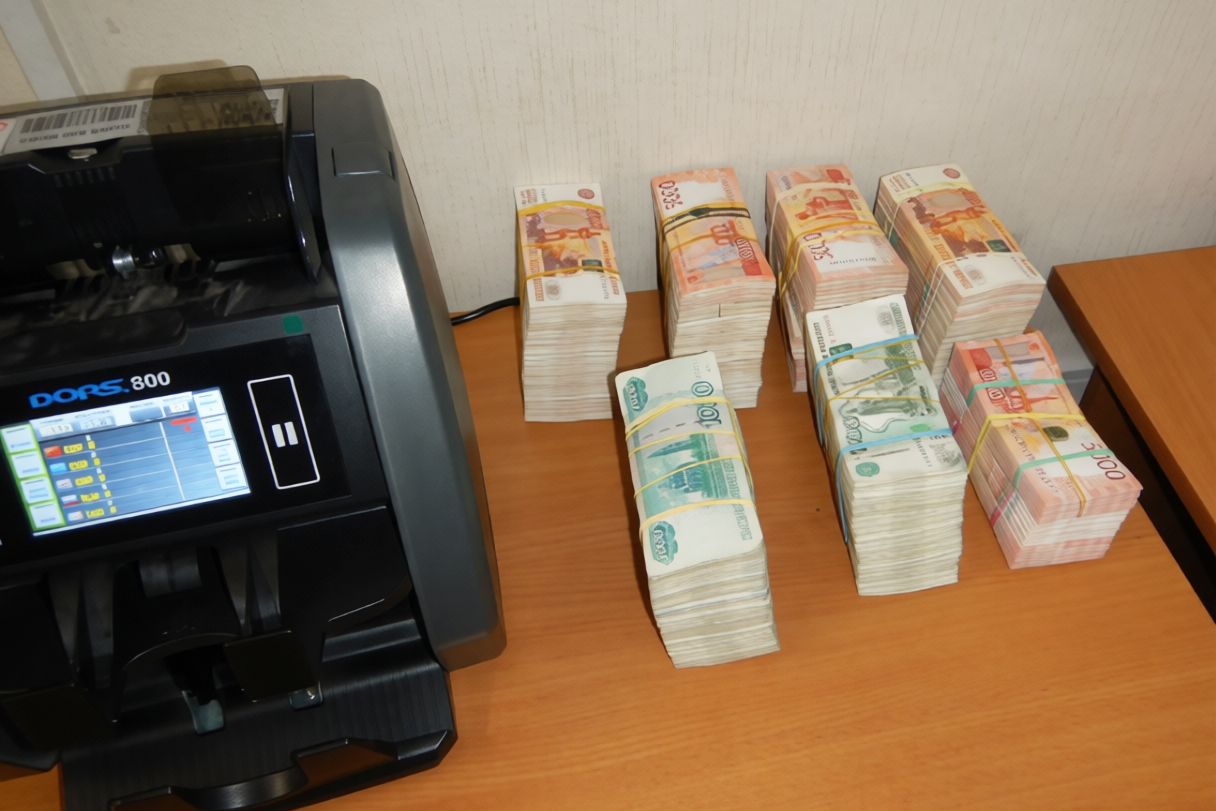 Таможенники изъяли 25 млн рублей у пассажира в новосибирском аэропорту