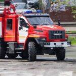 Здание администрации загорелось в городе Обь под Новосибирском