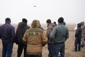 Участник проекта «Герои НовоСибири» передаёт опыт применения БПЛА экологам региона