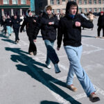 Подготовку к параду Победы в преддверии 9 Мая начали учащиеся школ города Обь