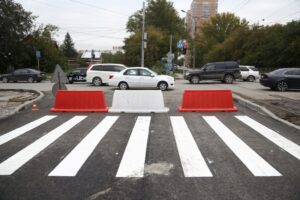Первый этап нанесения разметки стартовал на дорогах Новосибирской области