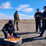 Противопожарные учения с беспилотниками прошли на границе Новосибирской и Омской областей